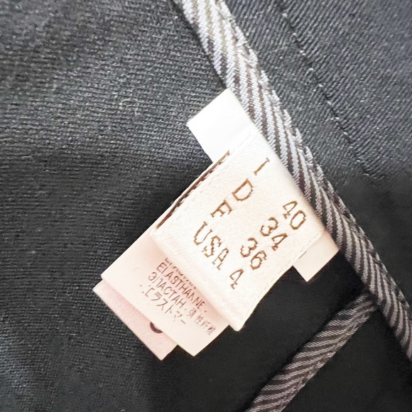 Brunello Cucinelli Black Ankle Pants - Picture 3 of 4